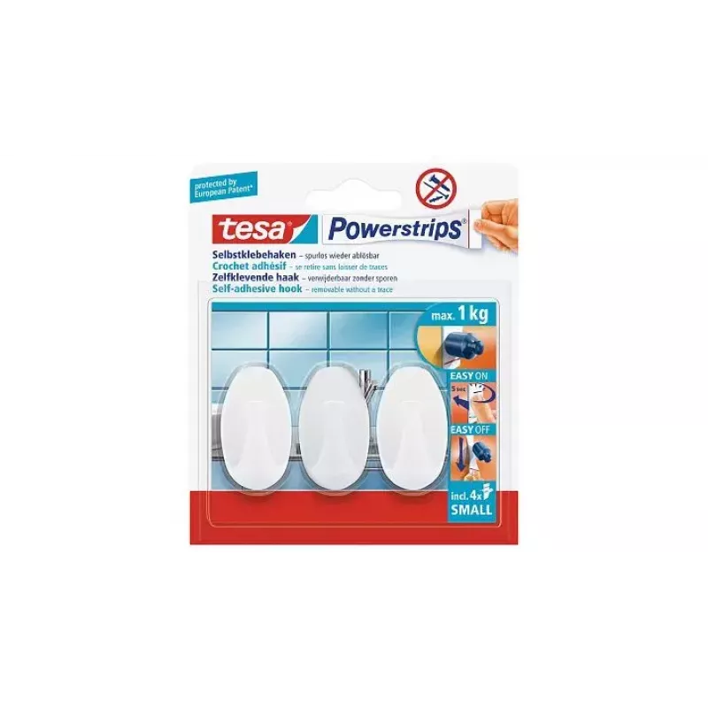 Crochet universal TESA Powerstrips Indoor 56625-00000-00