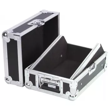 Flightcase Roadinger 30111510 contraplacado preto prateado 6,1 kg