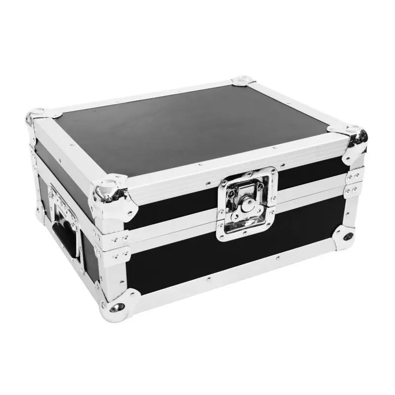 Hardcase Roadinger 30124830 Controlador DJ contraplacado preto prateado