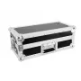 Flightcase Roadinger 30111570 contraplacado preto prateado 5,7 kg