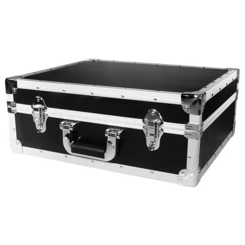 Flightcase Roadinger 30123220 contraplacado preto prateado 4,2 kg