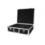 Flightcase Roadinger 30123220 contraplacado preto prateado 4,2 kg