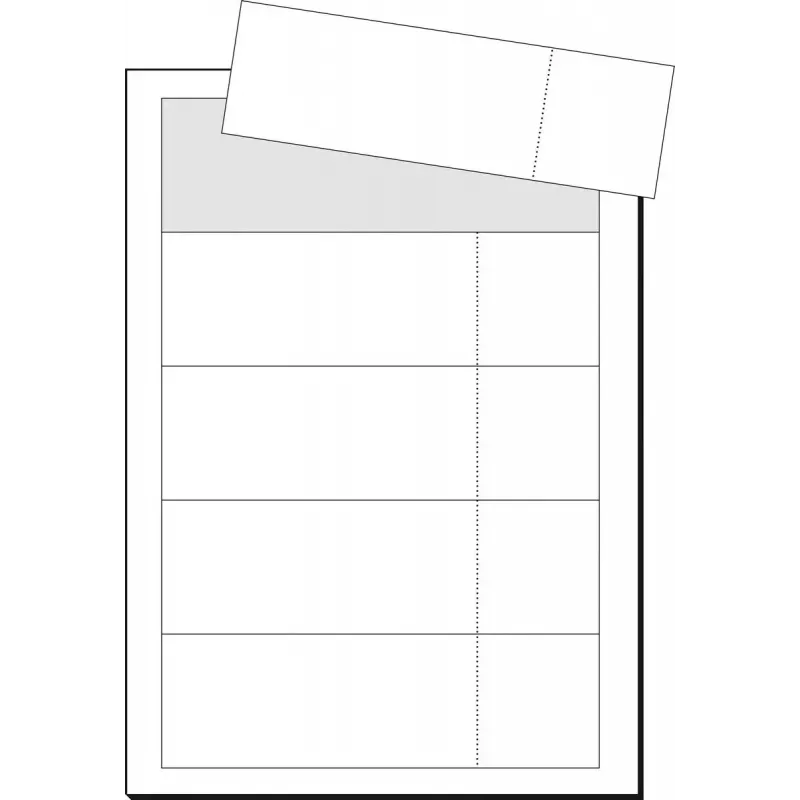 Bilhete Sigel LP714 100 unid.
