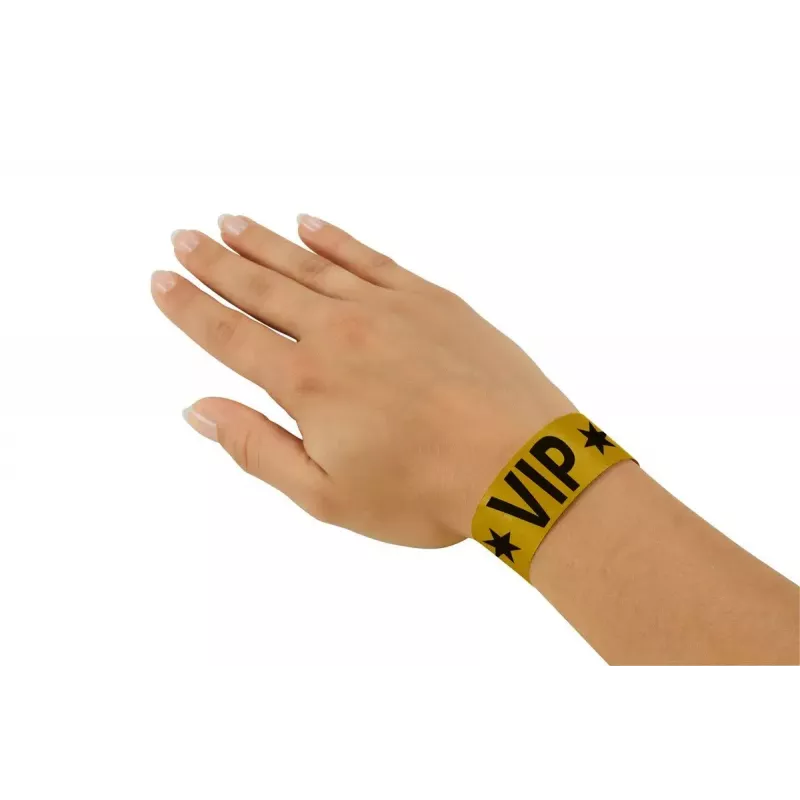Pulseira para eventos Sigel EB217 dourado
