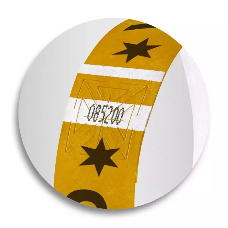 Pulseira para eventos Sigel EB217 dourado