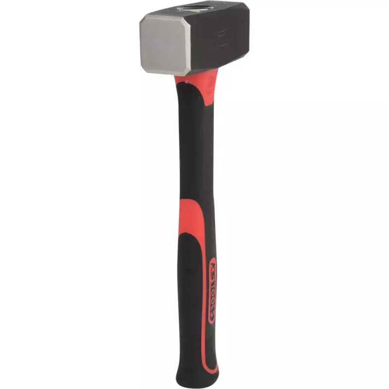 Marreta KS Tools 142.5101 cabeça de aço cabo de fibra de vidro 26 cm 1,13 kg