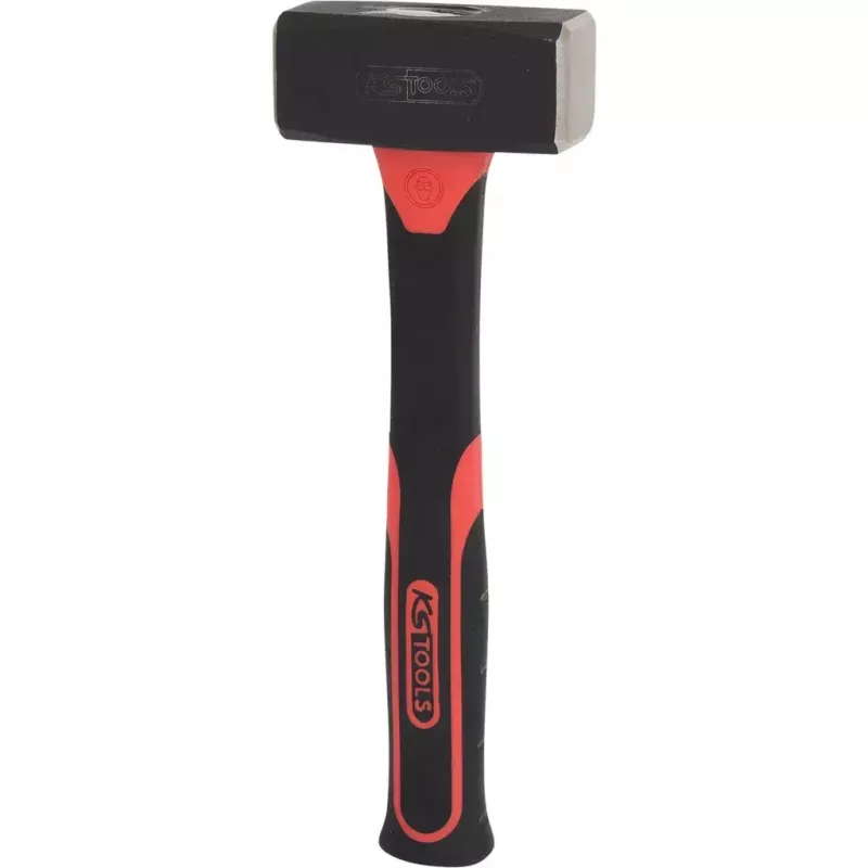 Marreta KS Tools 142.5101 cabeça de aço cabo de fibra de vidro 26 cm 1,13 kg