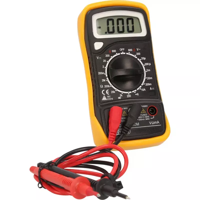 Multímetro digital KS Tools 150.1495 visor LCD 3,5 dígitos