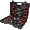 KS Tools ERGOTORQUEplus conjunto de chaves de fendas e pontas, 39 unid.