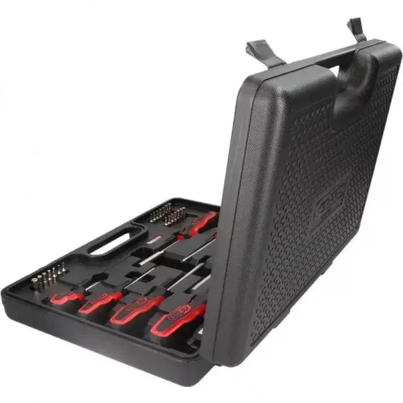 KS Tools ERGOTORQUEplus conjunto de chaves de fendas e pontas, 39 unid.