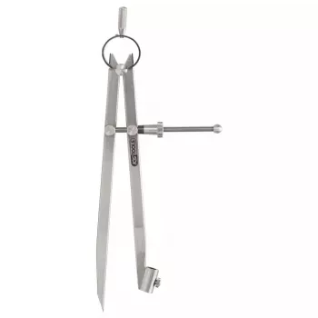 KS Tools 300.0411 compasso de mola de precisão com porta-lápis
