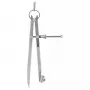KS Tools 300.0411 compasso de mola de precisão com porta-lápis