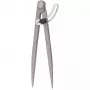 Compasso de divisão KS Tools 300.0416 aço inoxidável 200 mm comprimento 150 mm