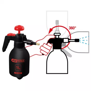 KS Tools 150.8251 pulverizador de pressão, 1 l