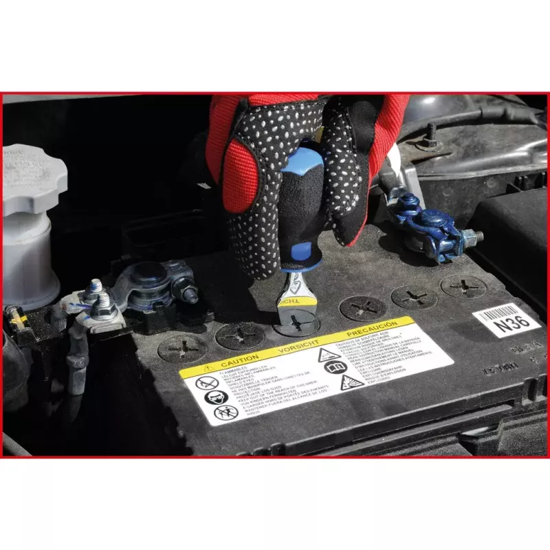 Chave de fendas manual KS Tools 550.1681 largura 1,7 mm comprimento 95 mm