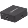 Manhattan 207652 divisor HDMI, 2 portas, 1080p, vídeo/áudio, 2x HDMI, de secretária