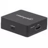 Manhattan 207652 divisor HDMI, 2 portas, 1080p, vídeo/áudio, 2x HDMI, de secretária