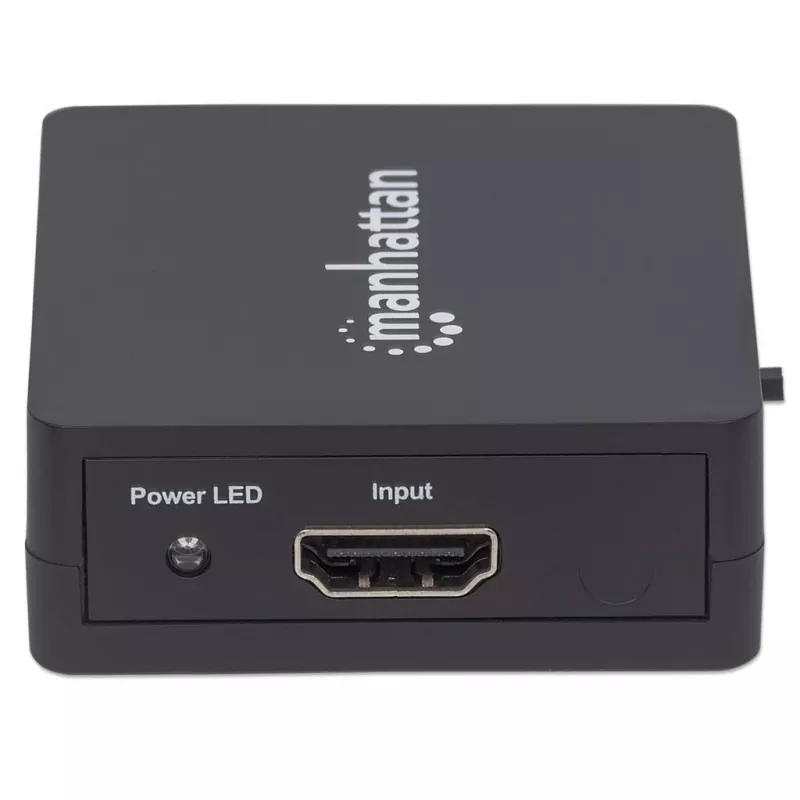 Manhattan 207652 divisor HDMI, 2 portas, 1080p, vídeo/áudio, 2x HDMI, de secretária