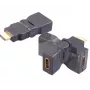 e+p HDWD 7 cabo HDMI, banhado a ouro, preto