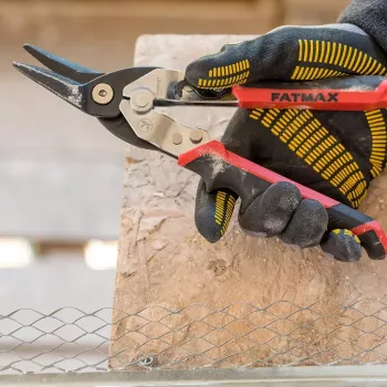 Tesoura de aviação corte esquerdo Stanley FATMAX 250mm