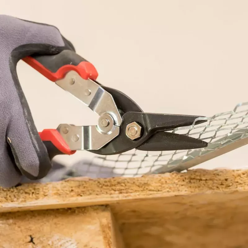 Tesoura de aviação corte esquerdo Stanley FATMAX 250mm