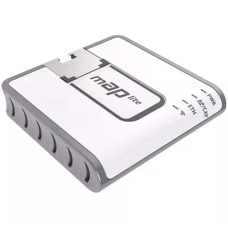 Mikrotik mAP lite, RBMAPL-2ND, 2,4 GHz, PoE, 10/100 Mbit/s, branco