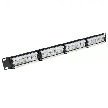 Patch panel 24 portas não blindado CAT5E ACT PP1001