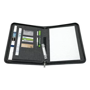 Organizador pessoal WEDO 58 352412 A4 Poliéster cinzento, dossier de 2 anéis
