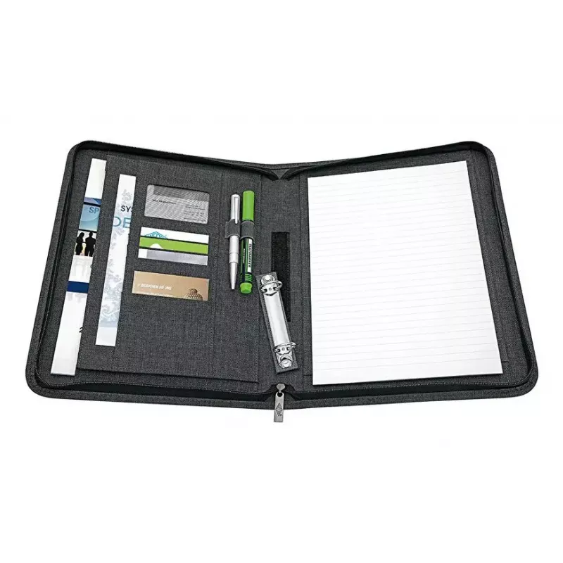 Organizador pessoal WEDO 58 352412 A4 Poliéster cinzento, dossier de 2 anéis