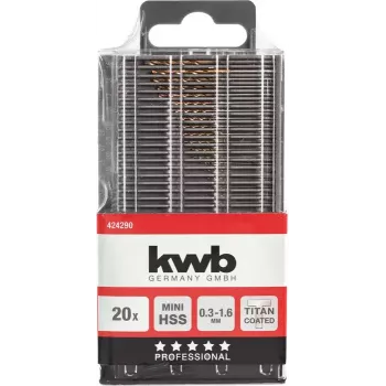 Conjunto de brocas KWB 424290 20 unid.