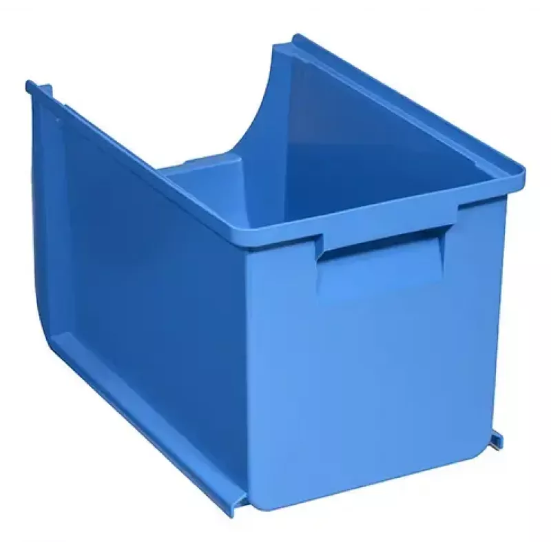 Caixa para peças pequenas Allit 456280 polipropileno azul 205x355x200 mm