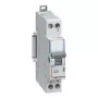 Disjuntor Legrand 412900 — dispositivo de proteção unipolar, módulo compacto, embalagem 184×88×100 mm