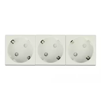 Tomada DELOCK 81323 CEE 7/3 3P+N+PE 250V 16A ABS branco