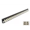 Painel frontal de caixa de fusão DeLOCK 19 polegadas 43359 24 portas LC duplex bege