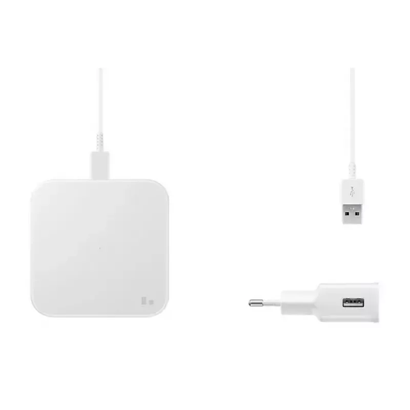 Samsung EP-P1300T auscultadores, telemóvel branco carregamento sem fios carregamento rápido interior