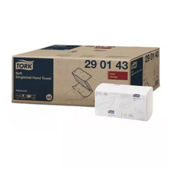 Toalhas de papel Tork 290143 250 folhas branco