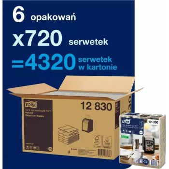 Guardanapos de papel Tork 720 Xpressnap Fit 12830 branco 1 folha