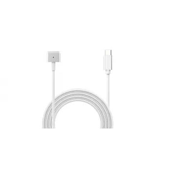 CoreParts Cabo de MagSafe 2 para USB-C, 1,8 m, branco, MBXAP-MAG2-CABLE