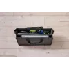 Bolsa de tiracolo Sigel BA411 feltro cinzento unissexo grande