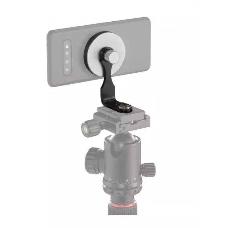 Suporte passivo Hama Puck 00004655 para telemóvel smartphone preto metálico