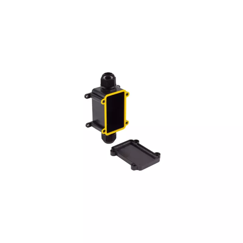 Caixa de derivação elétrica ShiverPeaks BS08-01050 IP68 preto 122x70x40,5mm