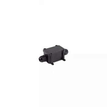 Caixa de derivação elétrica ShiverPeaks BS08-01050 IP68 preto 122x70x40,5mm