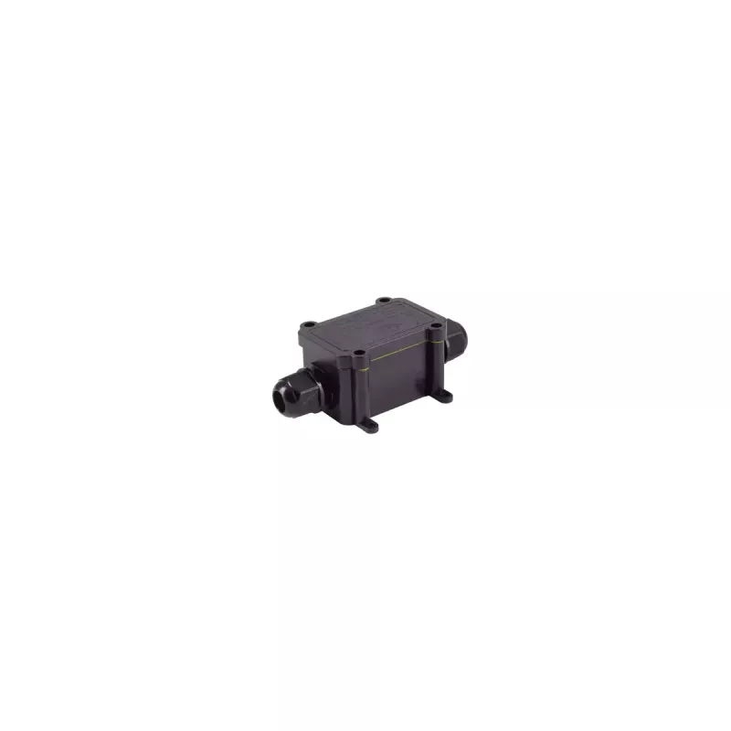 Caixa de ligação elétrica ShiverPeaks BS08-01051 IP68 preto plástico ABS