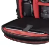 Mochila Hama Miami case preto, vermelho