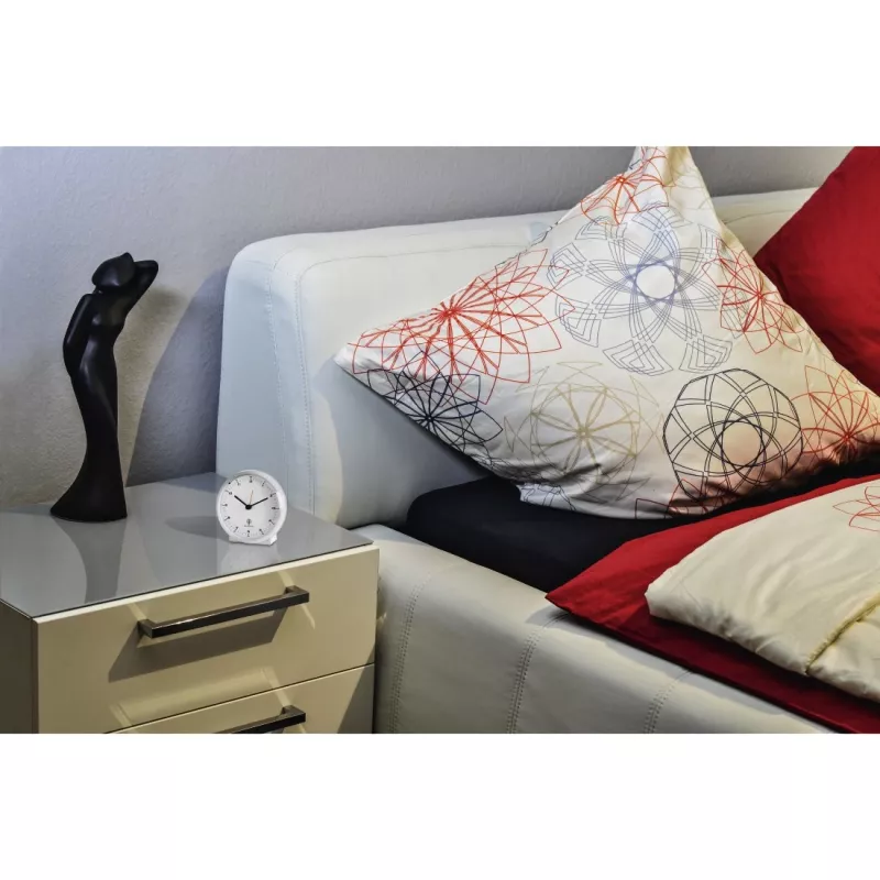 Relógio analógico Hama Elegance Pro branco