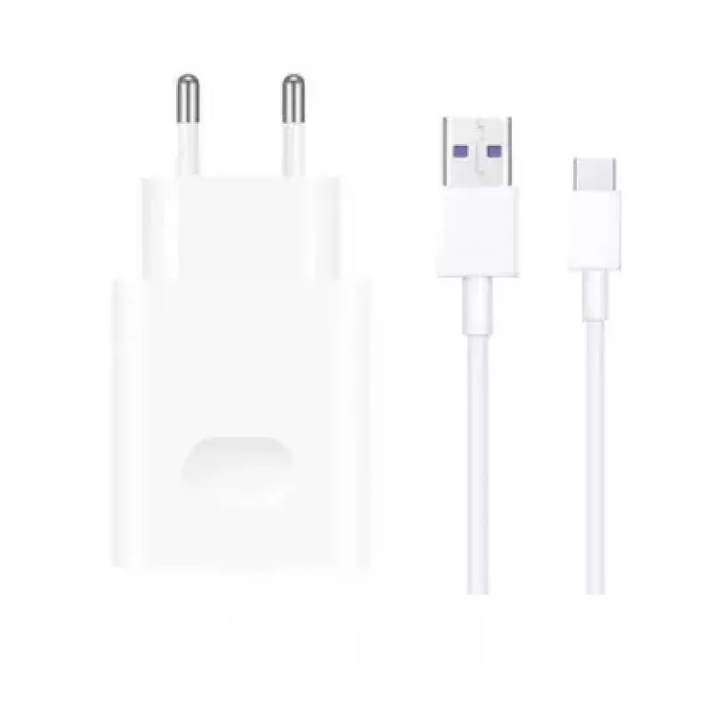 Carregador de dispositivos móveis Huawei CP404 Universal Branco AC carregamento rápido para interior
