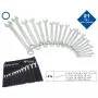 Brilliant Tools BT011021 Conjunto de chaves de bocas e estrela, 21 unid.