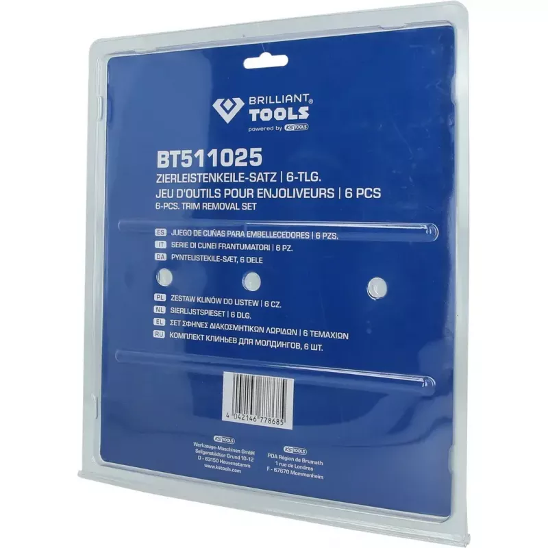 Reparação e manutenção de veículos Brilliant Tools BT511025 peso 244 g