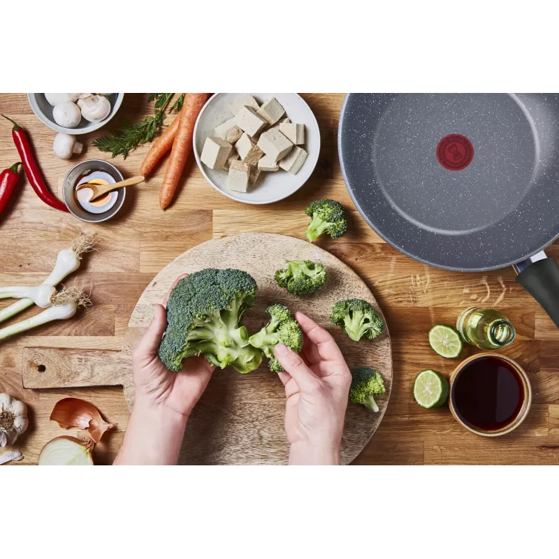 Wok/frigideira Tefal Healthy Chef G15019 redonda