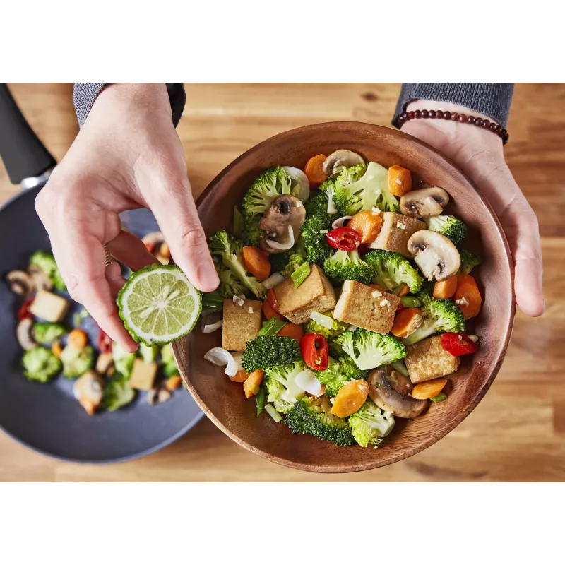 Wok/frigideira Tefal Healthy Chef G15019 redonda